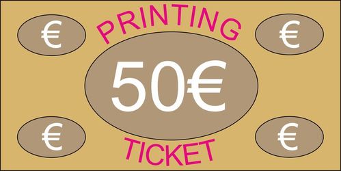 Ticket 50,00 €