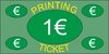 Ticket 1,00 €