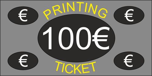 Ticket 100,00 €